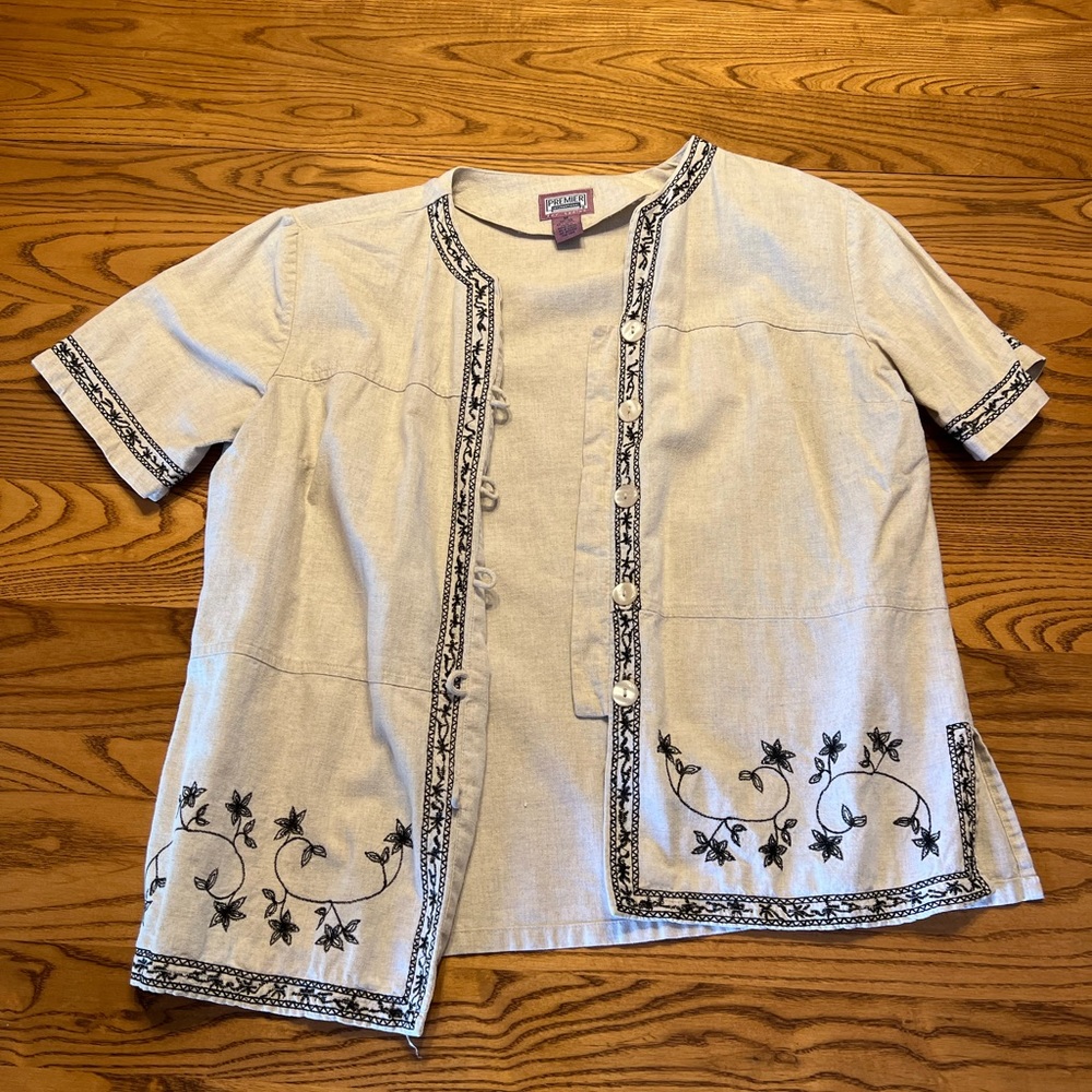 Premier International Button Up